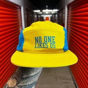 South Fellini No One Likes Us Strapback Hat Yellow OSFM